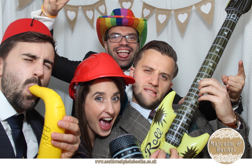 Malcolm and Rachel | View more photos from the event at gallery.southwestphotobooths.co.uk/u/SWPB/Malcolm-and-Rachel